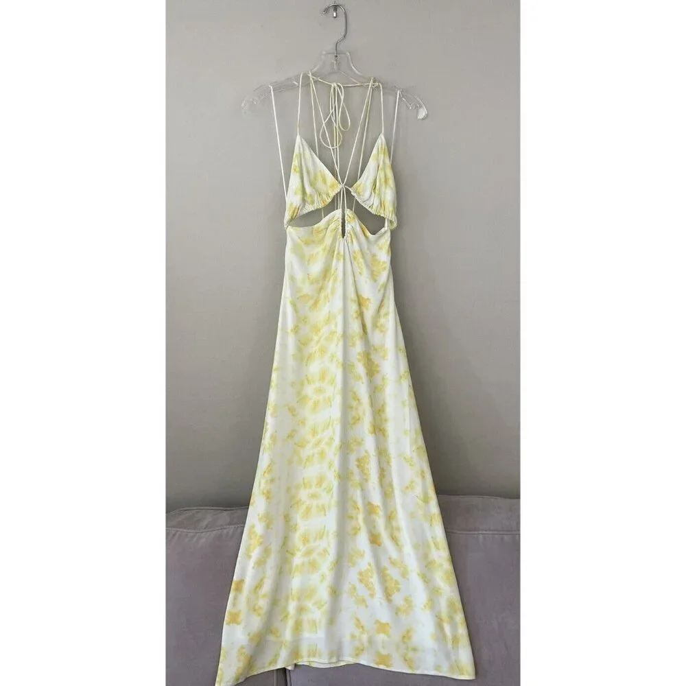 Third Form Free People Women’s Size US6 Ring Out Slip Cut Out Dress Boho‎ Sexy